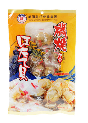 HSU'S JAPANESE BAKED SCALLOP (ORIGINAL)許氏 即食炭燒日本干貝（8 OZ）