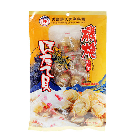 HSU'S JAPANESE BAKED SCALLOP (ORIGINAL)許氏 即食炭燒日本干貝（8 OZ）