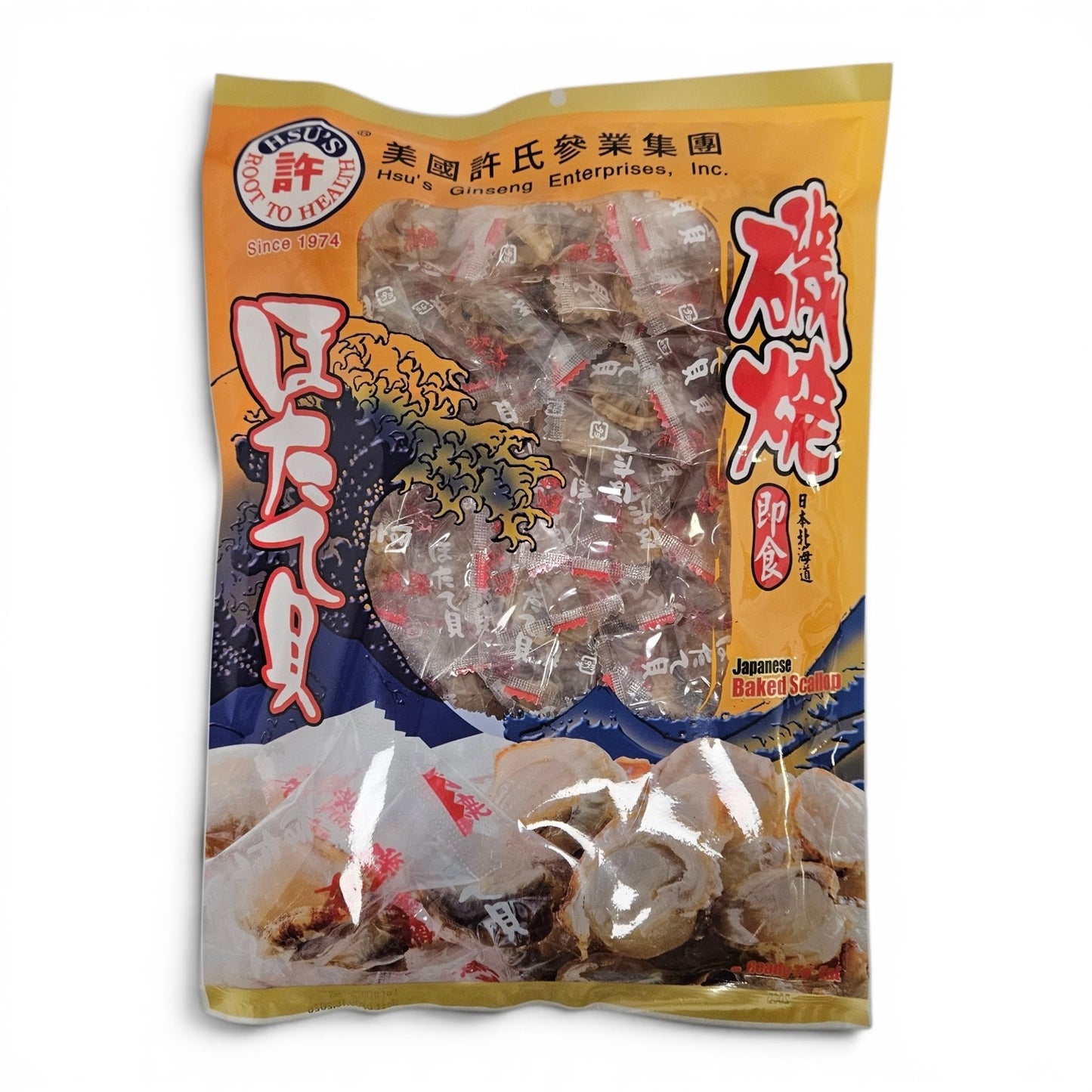 HSU'S JAPANESE BAKED SCALLOP (ORIGINAL) 許氏 即食炭燒日本干貝(500 G)