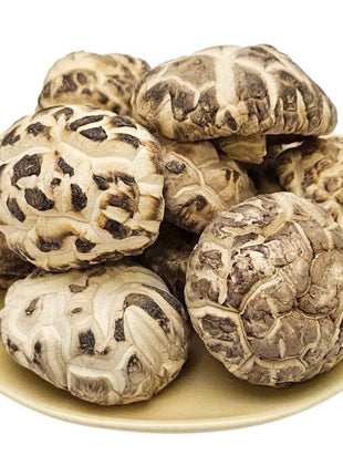 WHITE DRIED SHIITAKE MUSHROOM 星宇  白花菇(4-5 CM)