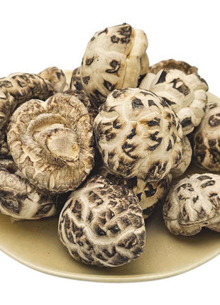 WHITE DRIED SHIITAKE MUSHROOM  星宇  白花菇(3.3-4 CM)