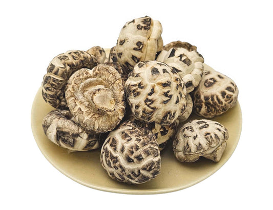 WHITE DRIED SHIITAKE MUSHROOM  星宇  白花菇(3.3-4 CM)