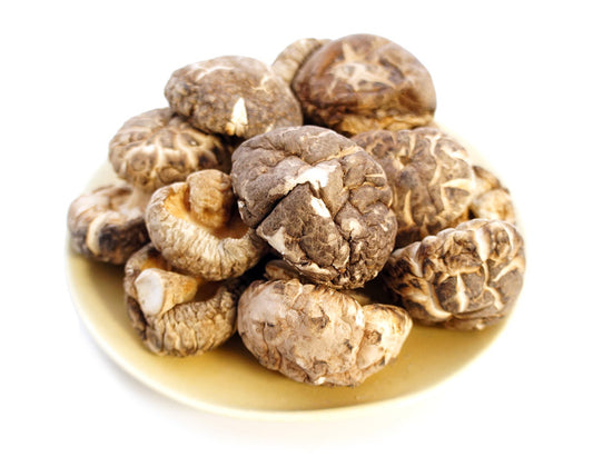 TEA DRIED SHIITAKE MUSHROOM 金常來 茶花菇(4-5 CM)