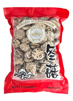 NATURE DRIED SHIITAKE MUSHROOM 原野 冬菇(16 OZ)