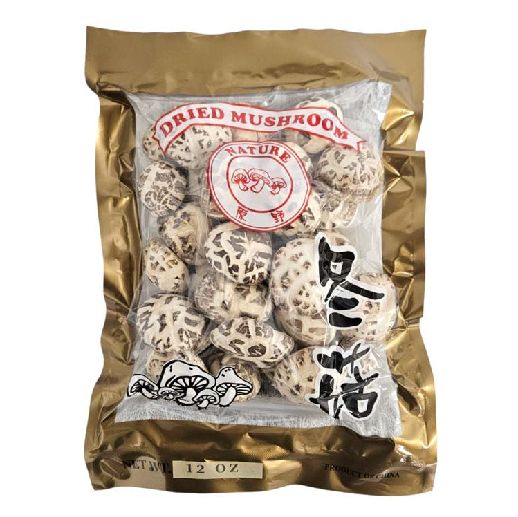 NATURE DRIED SHIITAKE MUSHR 原野 冬菇(12 OZ)