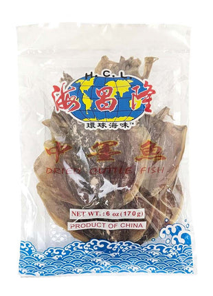 HAI CHANG LONG DRIED MIDDLE-SIZED CUTTLEFISH 海昌隆 中墨魚(6 OZ)