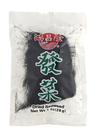DRIED SEAWEED (FAT CHOY)鴻昌隆 發菜 (1 OZ)