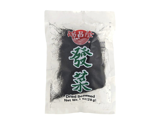 DRIED SEAWEED (FAT CHOY)鴻昌隆 發菜 (1 OZ)