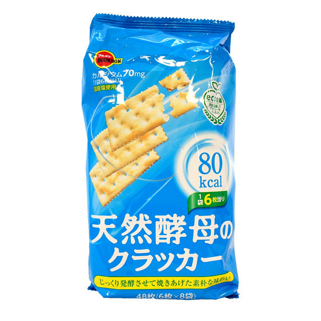 BOURBON TENNEN KOUBO CRACKER 天然酵母餅-8包裝(141G)