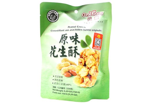 ONE TANG ORIGINAL FLAVORED PEANUT CRUNCH 元童 原味花生酥(5.29 OZ)