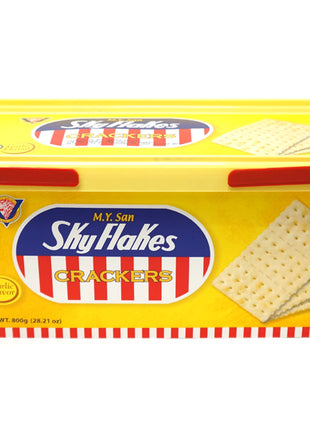 SKY FLAKE CRACKERS (GARLIC ) 空中霸王餅(蒜味)800G