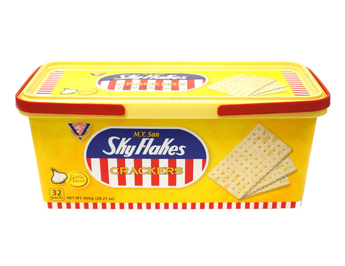 SKY FLAKE CRACKERS (GARLIC ) 空中霸王餅(蒜味)800G
