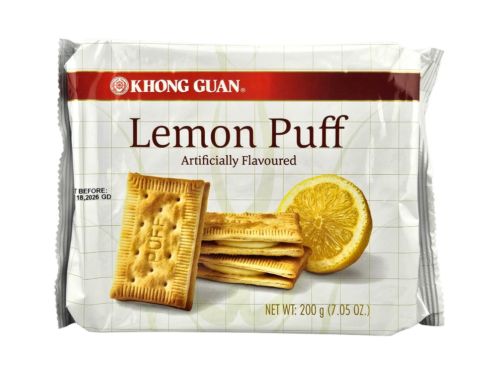 KHONG GU LEMON PUFF 康元 檸檬泡芙夾心餅(7 OZ)