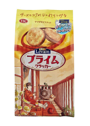 YBC LEVAIN PRIME CHEESE CREAM SANDWICH CRACKERS 芝士奶油夾心餅(7 OZ)