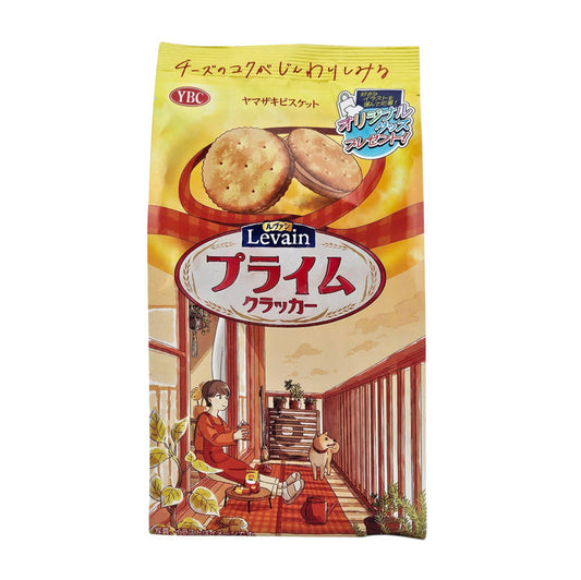 YBC LEVAIN PRIME CHEESE CREAM SANDWICH CRACKERS 芝士奶油夾心餅(7 OZ)