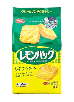 YBC LEMONPACK CREAM SANDWICH CRACKERS 檸檬餅(5.24 OZ)