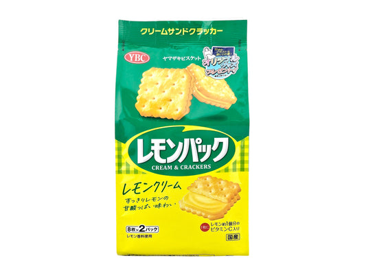YBC LEMONPACK CREAM SANDWICH CRACKERS 檸檬餅(5.24 OZ)
