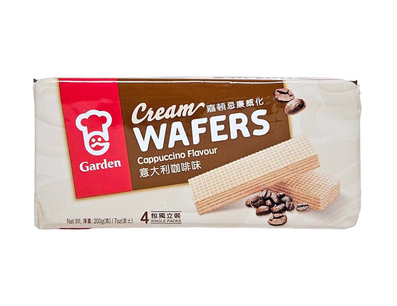 GARDEN COFFEE FLAVORED CREAM WAFER 嘉頓  咖啡威化餅(200G)