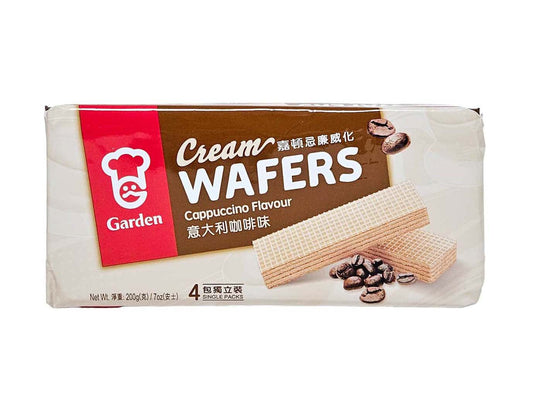 GARDEN COFFEE FLAVORED CREAM WAFER 嘉頓  咖啡威化餅(200G)