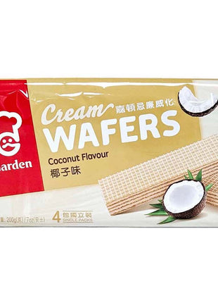 GARDEN COCONUT FLAVORED CREAM WAFER 嘉 頓椰子威化餅(200G)