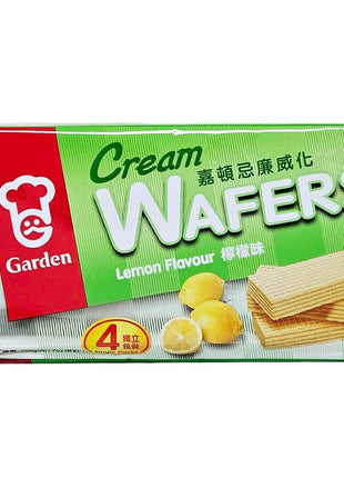 GARDEN LEMON FLAVORED CREAM WAFER 嘉頓  檸檬威化餅(200G)