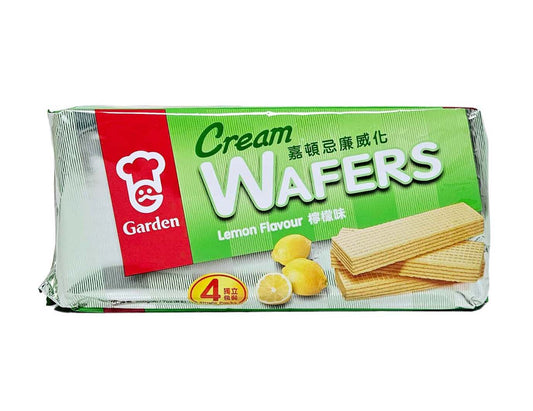 GARDEN LEMON FLAVORED CREAM WAFER 嘉頓  檸檬威化餅(200G)