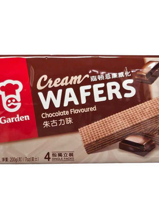 CHOCOLATE FLAVORED CREAM WAFER 嘉頓 朱古力威化餅(200 G)
