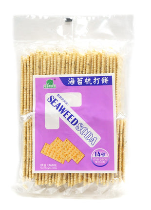 AJI SEAWEED SODA CRACKERS 果子町 海苔梳打餅(360G)