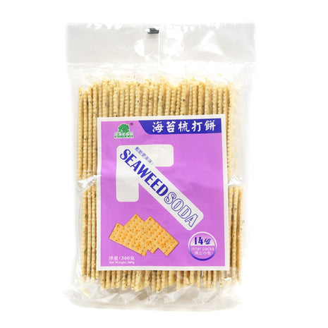 AJI SEAWEED SODA CRACKERS 果子町 海苔梳打餅(360G)