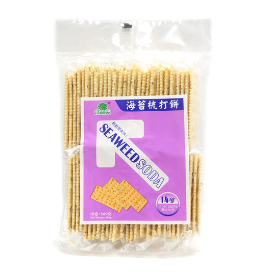 AJI SEAWEED SODA CRACKERS 果子町 海苔梳打餅(360G)