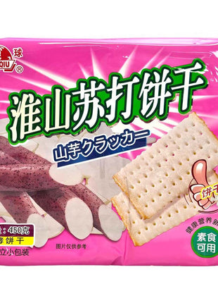 BAN QIU CHINESE YAM CRACKERS 半球 淮山機能蘇打餅(450G)