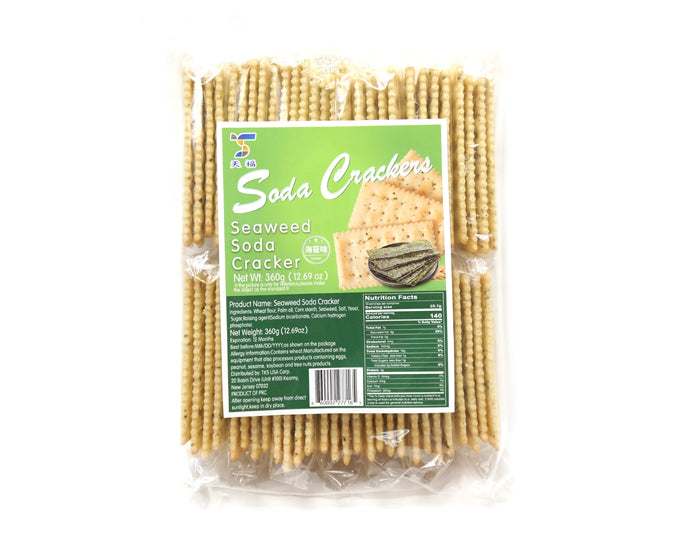 TKS SEAWEED FLAVORED SODA CRACKERS 天福 海苔梳打餅(360G)