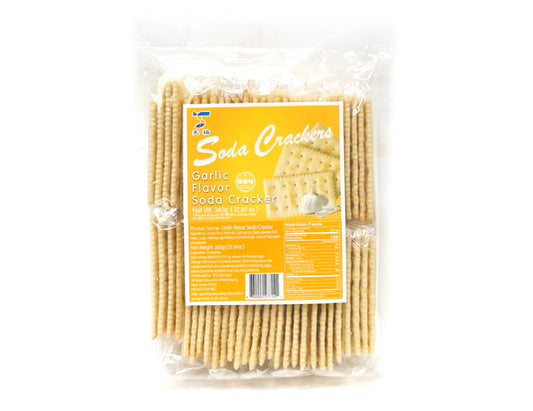 TKS GARLIC FLAVORED SODA CRACKERS 天福 蒜香梳打餅(360G)
