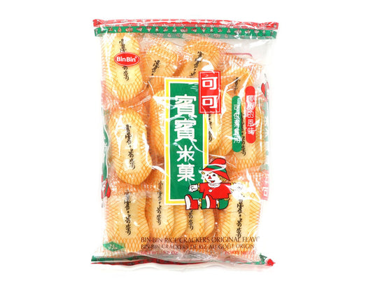 LUCKY RICE CRACKER (ORIGINAL)可可 賓賓米果*原味*(5.3 OZ)