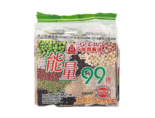 PEI TIEN ENERGY RICE ROLLS (EGG YOLK FLAVOR)北田 能量99棒*蛋黃*（6.35 OZ）