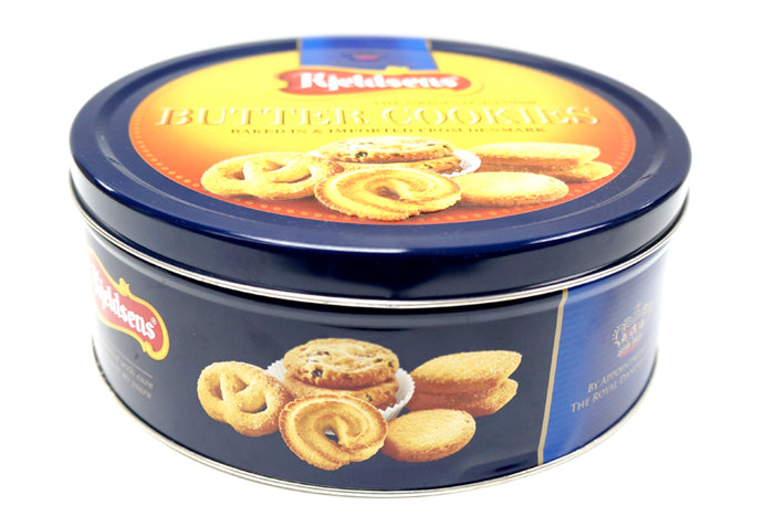 KJELDSENS DANISH BUTTER COOKIES 奇新 丹麥藍罐曲奇餅(1 LB)