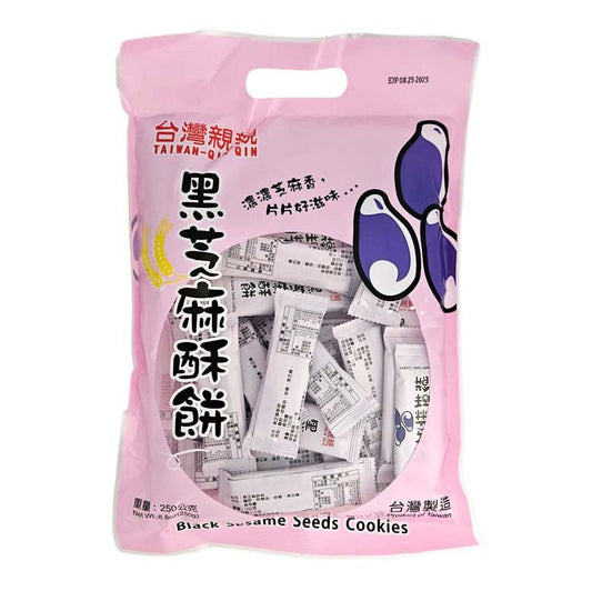 BLACK SESAME SQUARE 親親 黑芝麻酥餅(250 G)
