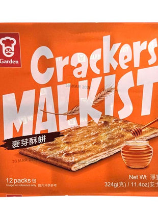 GARDEN MALKIST CRACKERS 嘉頓 麥芽酥餅(獨立包裝)12'Sx27G