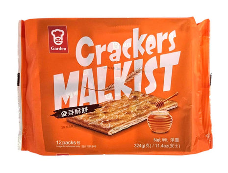GARDEN MALKIST CRACKERS 嘉頓 麥芽酥餅(獨立包裝)12'Sx27G