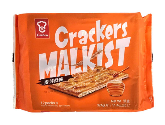 GARDEN MALKIST CRACKERS 嘉頓 麥芽酥餅(獨立包裝)12'Sx27G