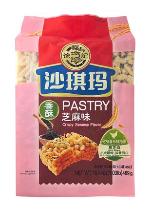 XU FU JI SESAME SACHIMA 徐福記 芝麻沙琪瑪(469G)