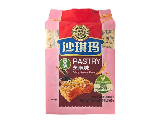 XU FU JI SESAME SACHIMA 徐福記 芝麻沙琪瑪(469G)