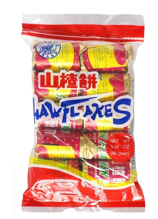 3 FLOWERS HAW FLAKES (SHAN ZHA BING) 三花 山楂餅(3.53 OZ)