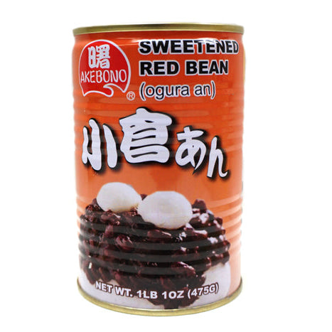 AKEBONO SWEETENED RED BEAN 曙 小倉紅豆(17 OZ)