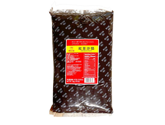 LIKOFU RED BEAN PASTE 利口福 紅豆沙(11LB)