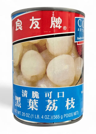COMPANION WHOLE SEEDLESS LYCHE 良友 黑葉荔枝*易拉罐*(20 OZ)