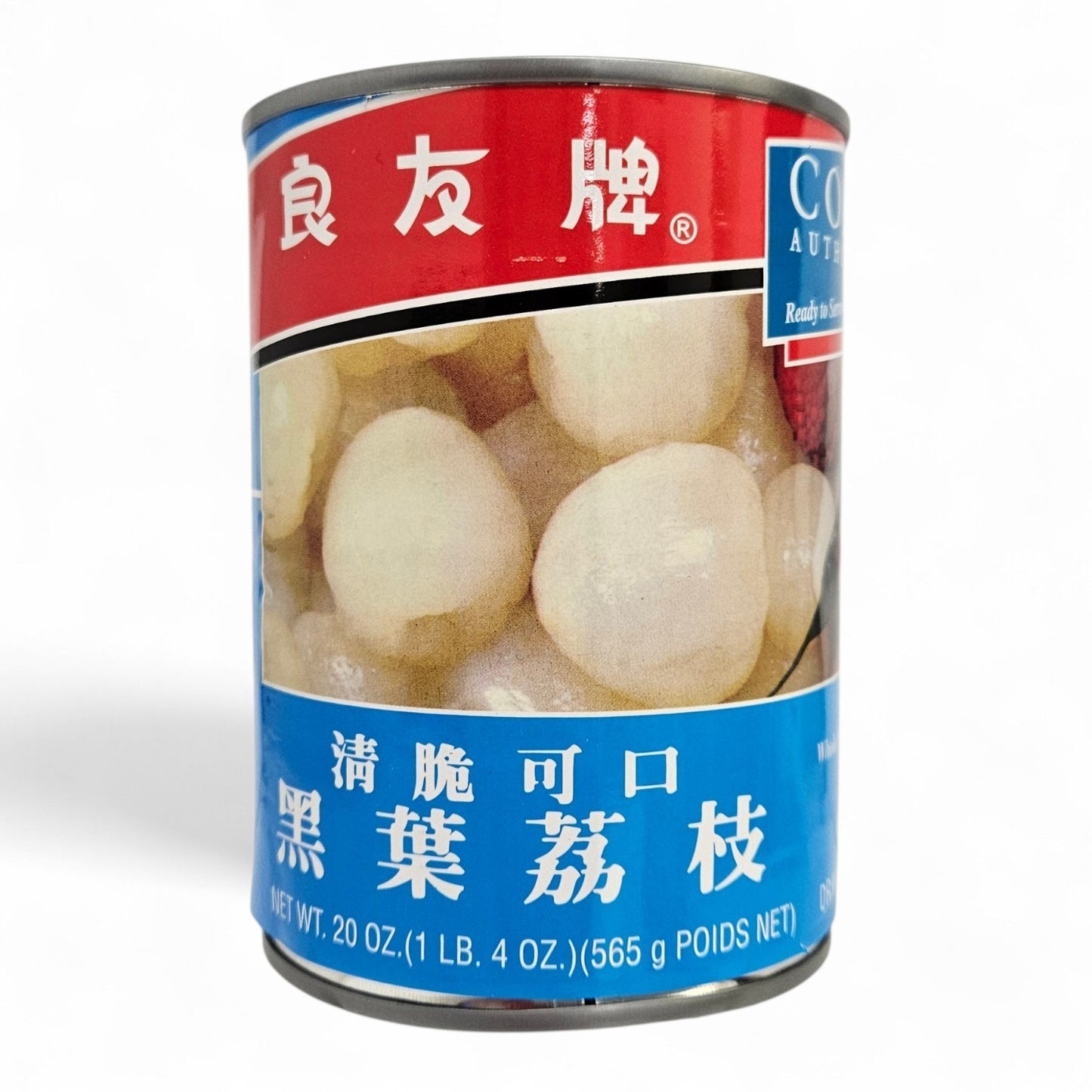 COMPANION WHOLE SEEDLESS LYCHE 良友 黑葉荔枝*易拉罐*(20 OZ)
