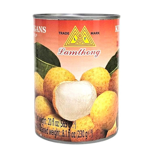 LAMTHONG LONGGAN IN SYRUP 聯通 糖水龍眼(20 OZ)