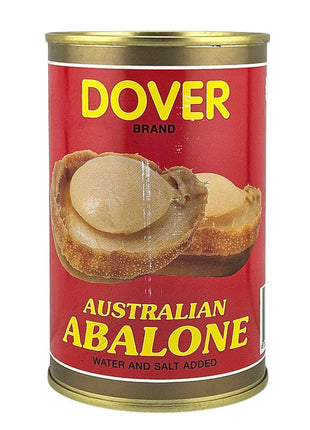 DOVER AUSTRALIAN ABALONE WATER AND SALT ADDED 大發 澳洲清湯鮑魚*6頭*(213 G)