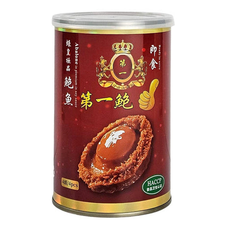 DI YI BAO ABALONE IN PREMIUM OYSTER SAUCE 第一鮑 蠔皇極品鮑魚*4頭*(15 OZ)